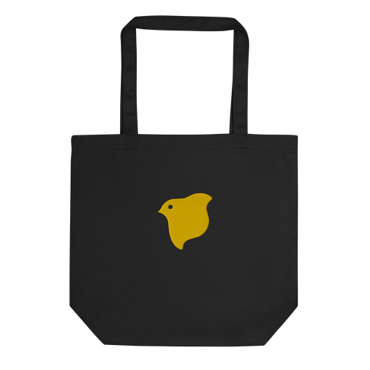 Tote bag logo màu vàng (thêu)