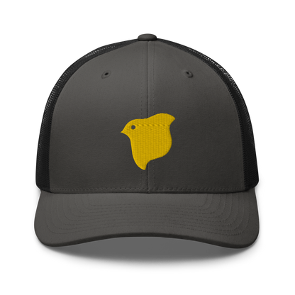 Tracker cap logo màu vàng (thêu)