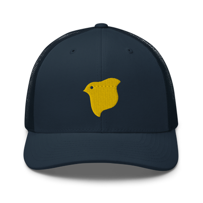 Tracker cap logo màu vàng (thêu)