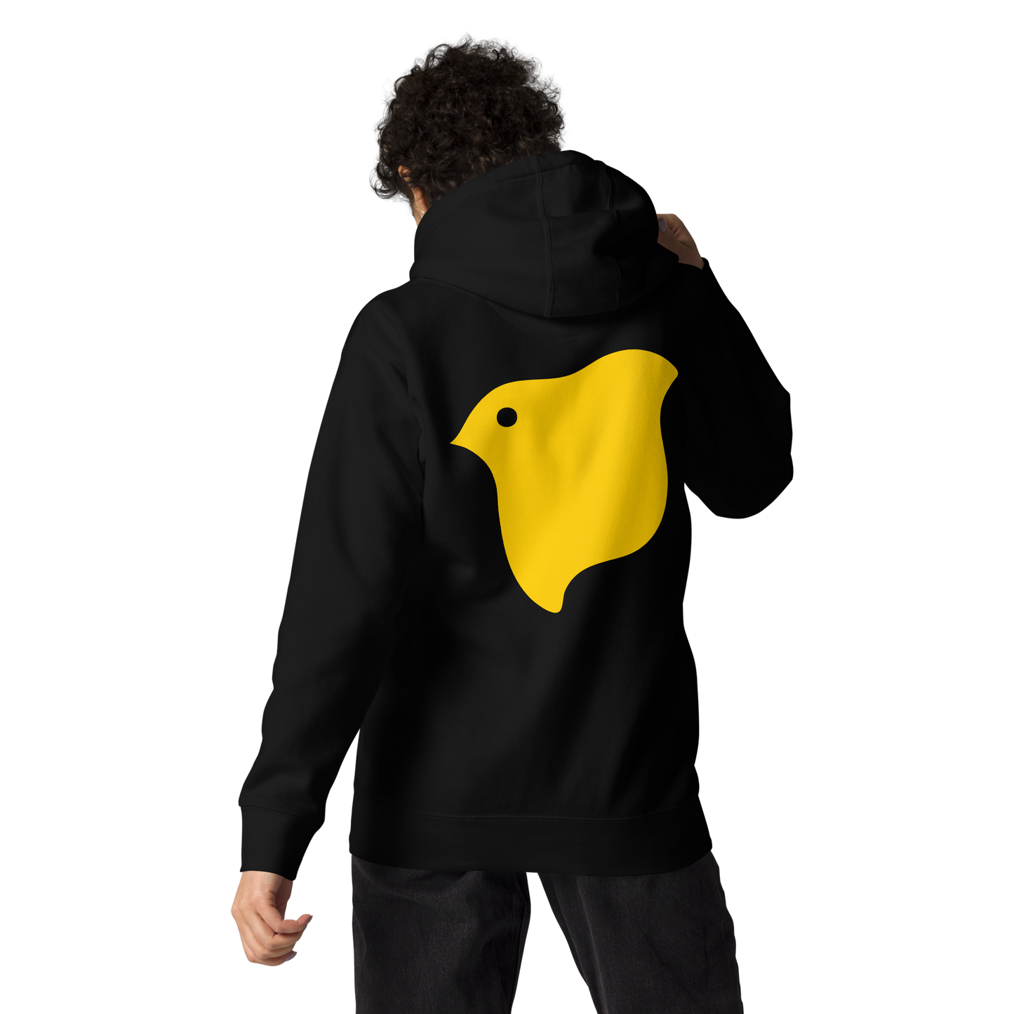 [Chidori] Áo Hoodie Logo màu vàng (Unisex)