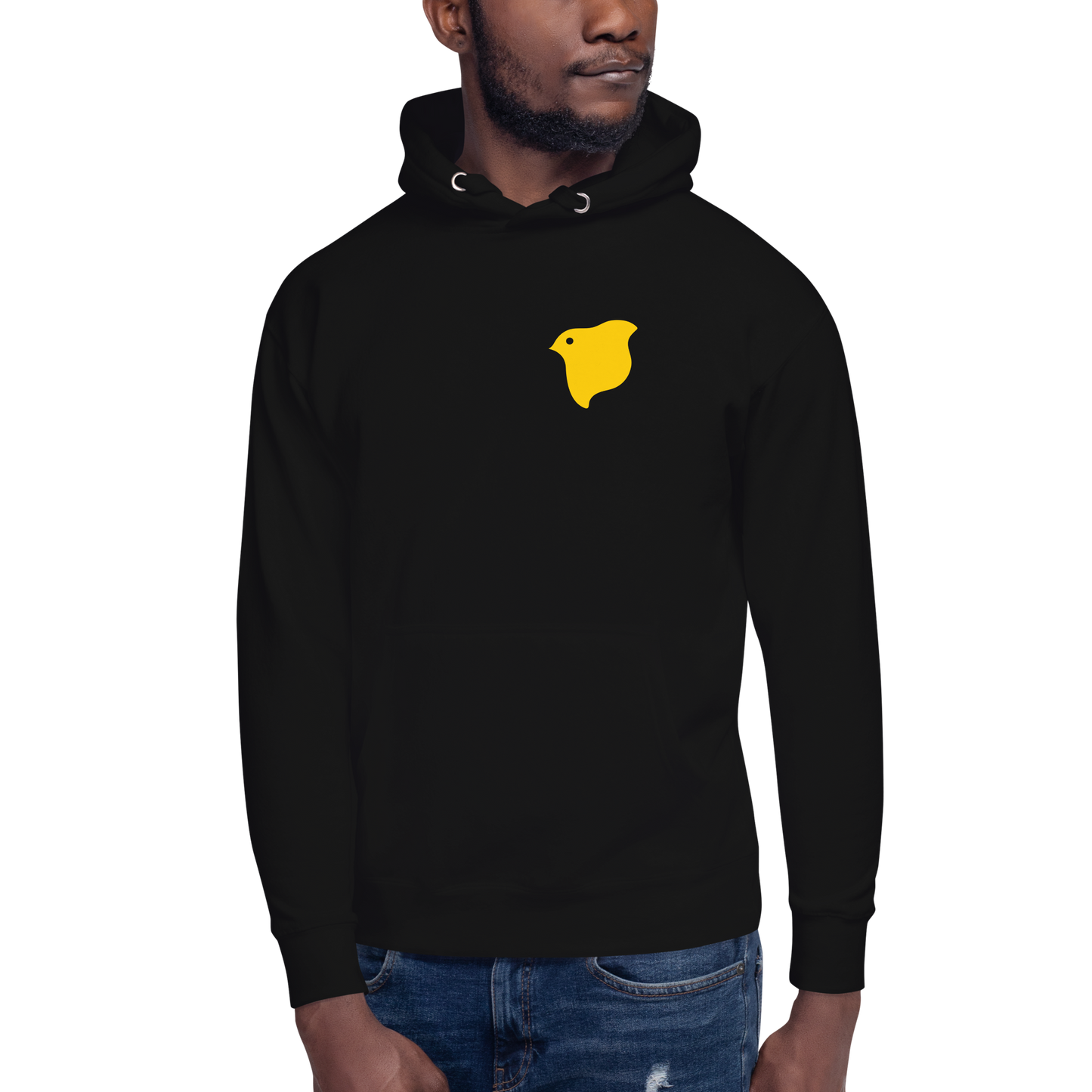 [Chidori] Áo Hoodie Logo màu vàng (Unisex)