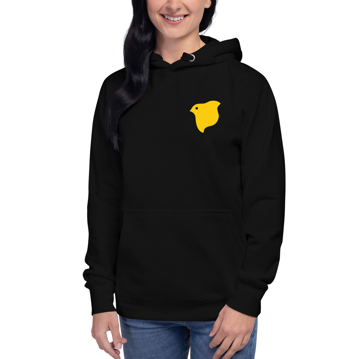 [Chidori] Áo Hoodie Logo màu vàng (Unisex)