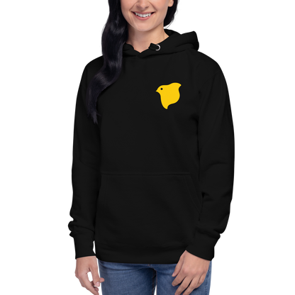 [Chidori] Áo Hoodie Logo màu vàng (Unisex)